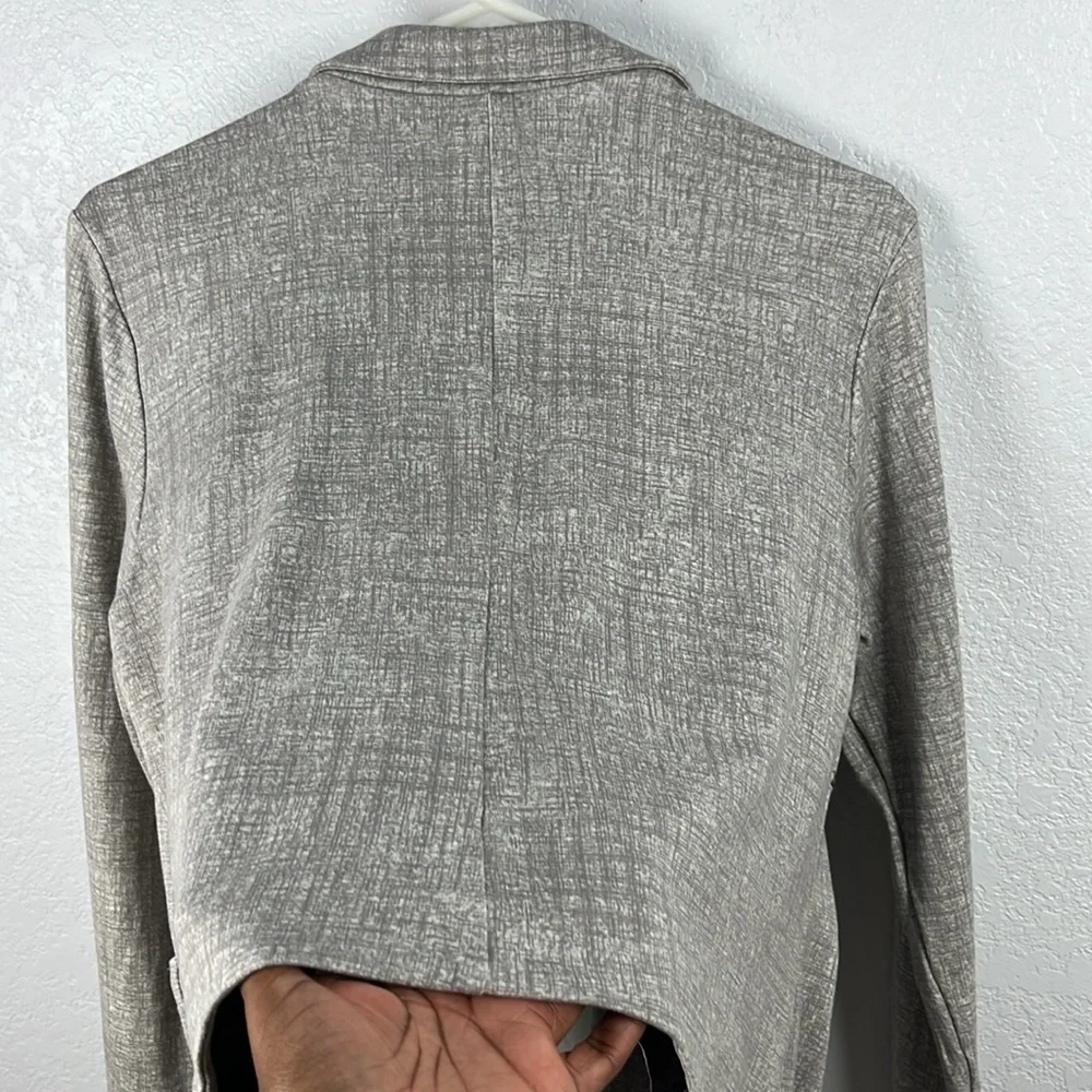 LuLaRoe Jenny Women's Gray Blazer Long Sleeve Chic Career Business‎ Core Sz M
